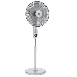 Powerful Standing Floor Pedestal Oscillating Fan With Remote