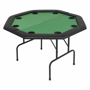 Large Folding Compact Portable Poker Octagon Game Table
