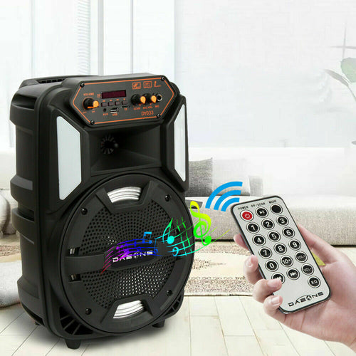 Large Portable DJ Bluetooth Party Box Speaker 8