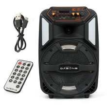 Load image into Gallery viewer, Large Portable DJ Bluetooth Party Box Speaker 8&quot;