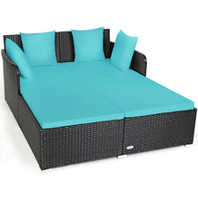 Load image into Gallery viewer, Large Modern Outdoor Patio Furniture Cushioned Daybed
