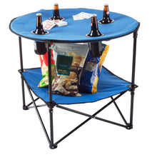 Load image into Gallery viewer, Portable Folding Camping Beach Picnic Table