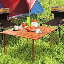 Load image into Gallery viewer, Lightweight Portable Pull Up Camping Foldable Picnic Table