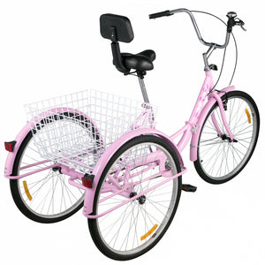 Portable Premium Adult Three Wheel Tricycle Bike