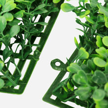 Load image into Gallery viewer, Large Artificial Boxwood Greenery Hedge Wall 20&quot; x 20&quot;