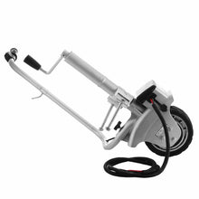 Load image into Gallery viewer, Motorized Bolt On Trailer Jack Caster Swivel Wheel 5000 Lbs
