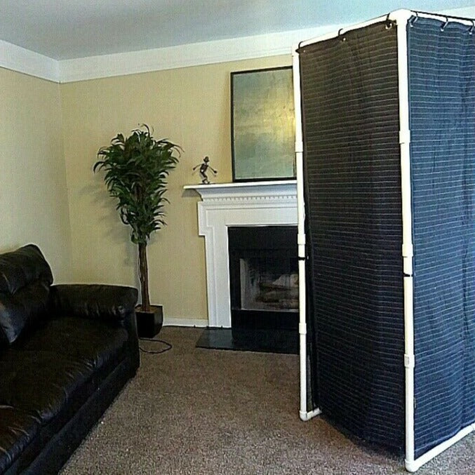 Large Portable Sound Absorbing Vocal Recording Isolation Booth