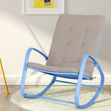 Load image into Gallery viewer, Modern Indoor / Outdoor Cushioned Patio Rocking Chair