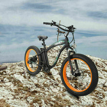 Load image into Gallery viewer, Premium Electric Big Fat Tire Beach Cruiser Bike 1000W