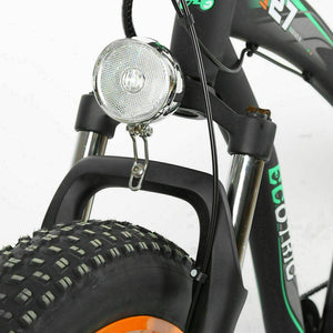Premium Electric Big Fat Tire Beach Cruiser Bike 1000W