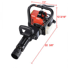 Load image into Gallery viewer, Heavy Duty Gas Powered Hydraulic Fence T Post Pile Driver 32.7cc