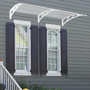 Large Retractable Over Door Canopy Awning 78" x 39"