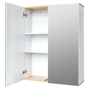 Large Wall Mounted Bathroom Recessed Medicine Cabinet With Mirror