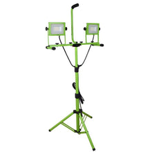 Load image into Gallery viewer, Portable LED Dual Head Standing Construction Work Light