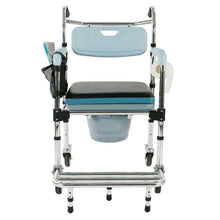 Load image into Gallery viewer, Heavy Duty Rolling Shower Elderly Bath Wheel Chair