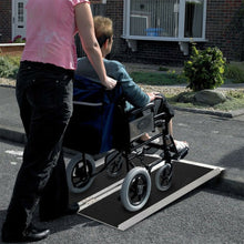 Load image into Gallery viewer, Portable Elderly Handicap Home Wheelchair Threshold Ramp