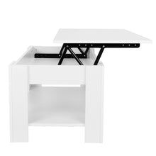 Load image into Gallery viewer, Large Wooden Solid Pop Up Lifting Top Storage Coffee Table