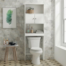 Load image into Gallery viewer, Spacious Over The Toilet Bathroom Space Saver Storage Cabinet