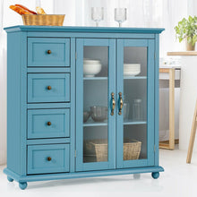 Load image into Gallery viewer, Spacious Kitchen Sideboard Buffet Storage Table