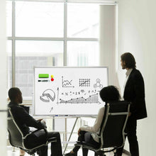 Load image into Gallery viewer, Portable Rolling Magnetic Office Dry Erase Whiteboard