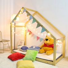 Load image into Gallery viewer, Kids Full Size Montessori Twin Bed Floor Frame