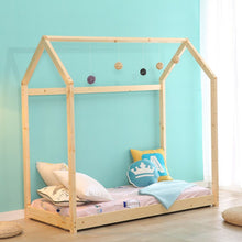 Load image into Gallery viewer, Kids Full Size Montessori Twin Bed Floor Frame