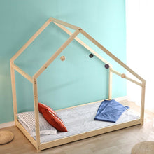 Load image into Gallery viewer, Kids Full Size Montessori Twin Bed Floor Frame