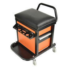 Load image into Gallery viewer, Portable Automotive Mechanics Rolling Creeper Seat Stool