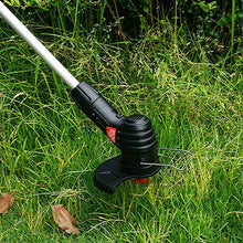 Load image into Gallery viewer, Electric Cordless Battery Operated Weed Eater Grass Trimmer