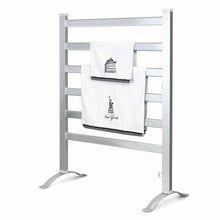 Load image into Gallery viewer, Freestanding Compact Electric Heated Towel Warmer Drying Rack