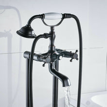 Load image into Gallery viewer, Premium Free Standing Floor Mount Bathtub Filler Faucet