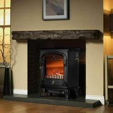 Load image into Gallery viewer, Modern Electric Freestanding Portable Indoor Fireplace Heater 20&quot;