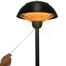 Load image into Gallery viewer, Outdoor Freestanding Portable Electric Infrared Patio Heater 1500W