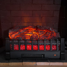 Load image into Gallery viewer, Electric Indoor Infrared Fireplace Logs Heater With Remote