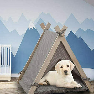 Large Portable Cozy Pop Up Pet Dog Teepee