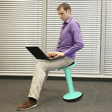 Load image into Gallery viewer, Heavy Duty Adjustable Standing Wobble Desk Chair Stool