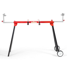 Load image into Gallery viewer, Heavy Duty Portable Rolling Mobile Miter Saw Table Stand 300 lbs