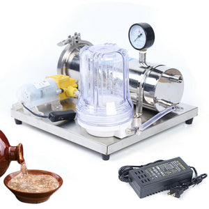 Complete Motorized Stainless Steel Moonshine Alcohol Still
