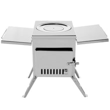 Load image into Gallery viewer, Small Outdoor Freestanding Portable Wood Burning Stove