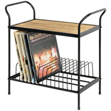 Load image into Gallery viewer, Heavy Duty Vinyl Record Player Turntable Storage Rack Stand