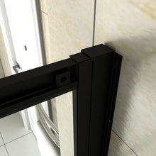 Load image into Gallery viewer, Freestanding Corner Shower Cabin Enclosure Glass Doors