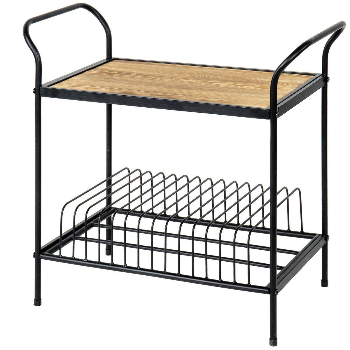 Turntable Base Rack Heavy Duty Vinyl Record Player Turntable Storage Rack Stand– Zincera