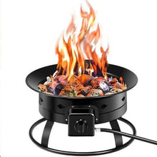 Load image into Gallery viewer, Portable Compact Outdoor Propane Gas Fire Pit 58,000 BTU