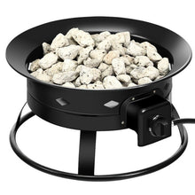 Load image into Gallery viewer, Portable Compact Outdoor Propane Gas Fire Pit 58,000 BTU