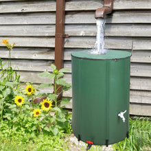 Load image into Gallery viewer, Portable Folding Rain Water Collector Barrel System 100 Gallon