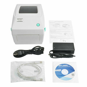 Portable Compact Thermal Postage Mailing Shipping Label Printer 4" x 6"