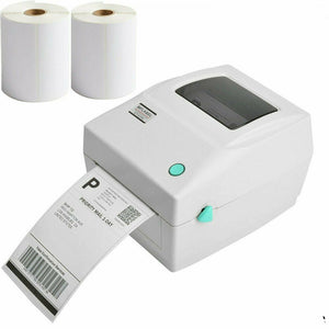 Portable Compact Thermal Postage Mailing Shipping Label Printer 4" x 6"