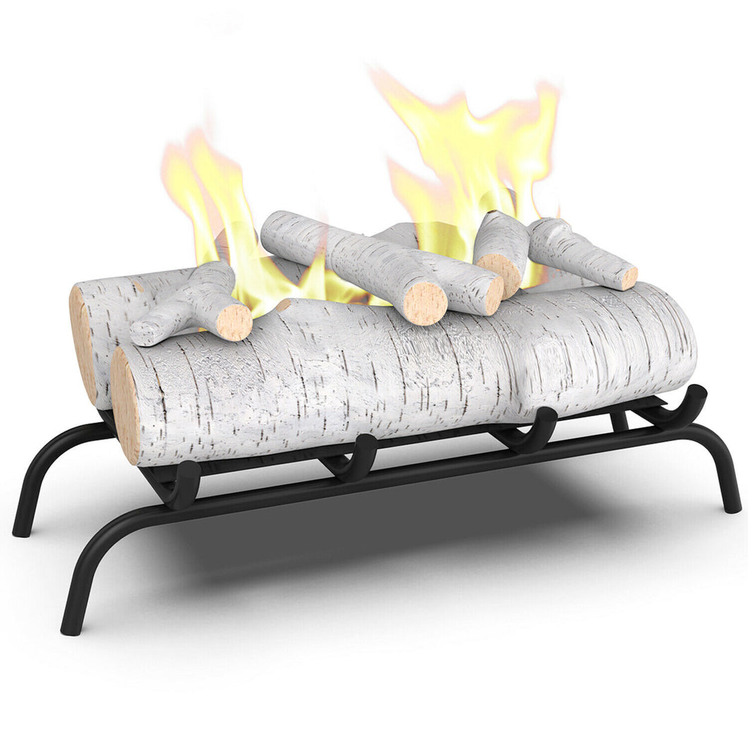 Heavy Duty Ventless Gas Fireplace Log Set 18