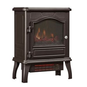 Modern Electric Freestanding Stylish Wood Stove Fireplace Heater