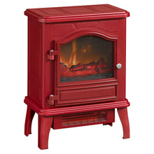 Load image into Gallery viewer, Modern Electric Freestanding Stylish Wood Stove Fireplace Heater